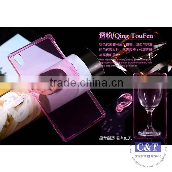 C&T Ultra Thin Transparent Soft Gel TPU Case Cover For Sony Xperia Z5 Premium/Plus