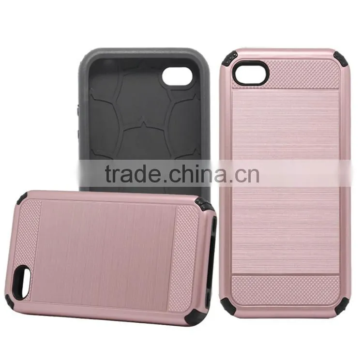Manufacturer Wholesale Cell Phone Case Metal Color Heavy Duty Mobile Phone Case