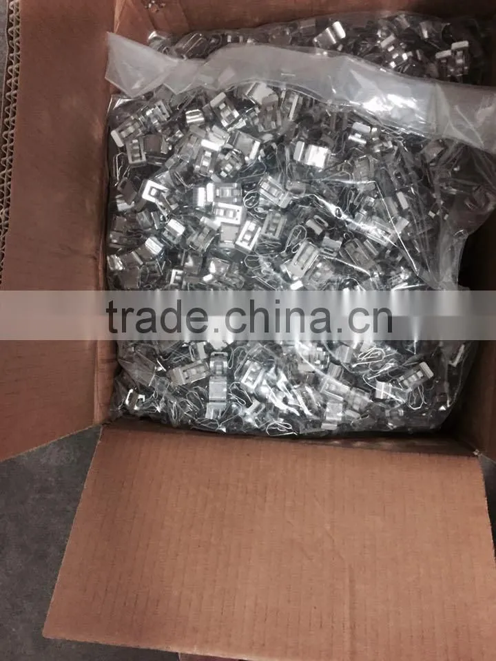 Solar panel installation stainless steel cable clamp