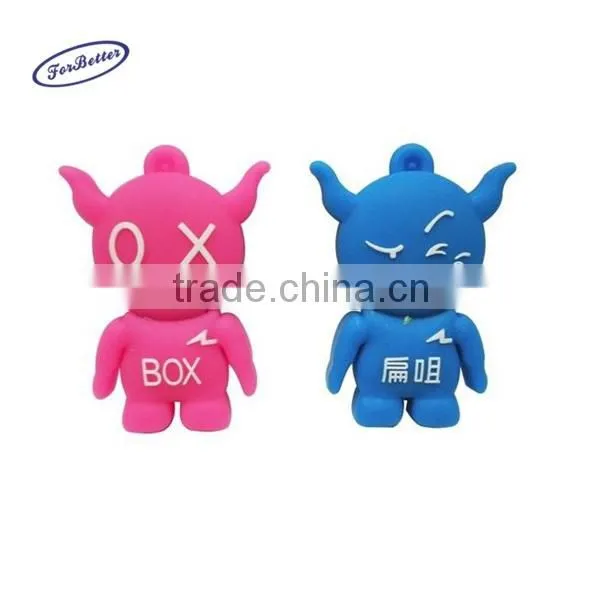 cartoon usb flash drive,adorable usb,blue and red color usb