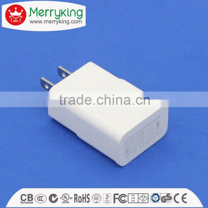 tuv ce rohs gs six ports 5v 6.2amps 6.8amps usb charger with power cable