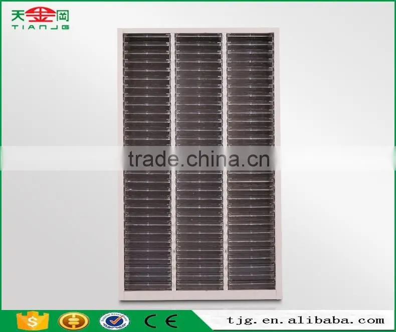 Taiwan Steel Metal Office Storage Cabinets With 90 Drawers TJG-TP90