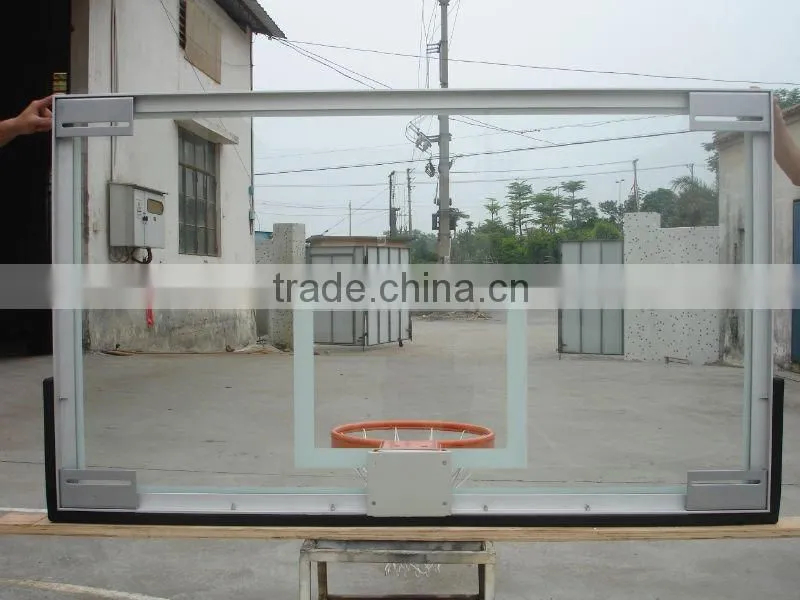 tempered glass basketball backboard