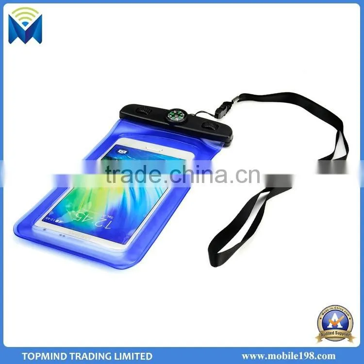 Cheap price waterproof smartphone bag, waterproof swimming bag with compass
