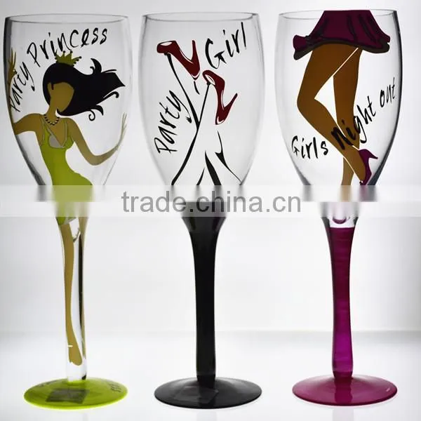 handmade large beautiful champagne glass for party