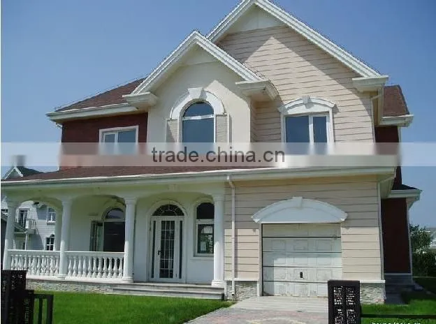 prefabricated villa, steel structure wooden villa for accommodation