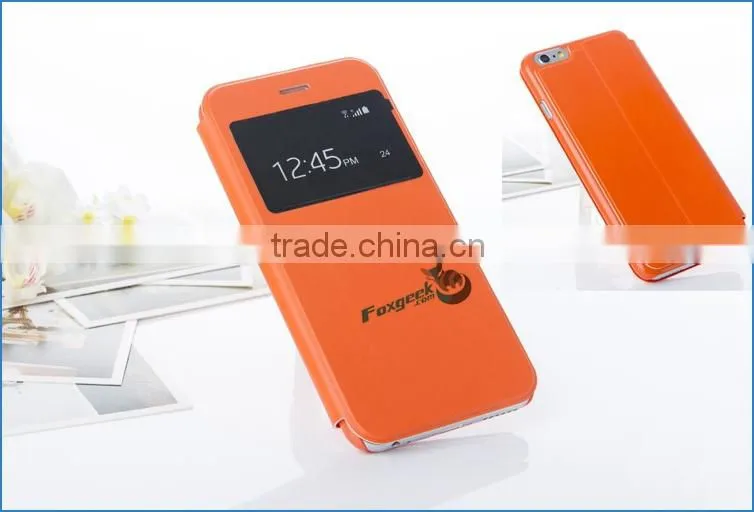 2015 New Arrival Fashion design high quality microfiber Leather phone case for iphone 6 4.7 inch ,for case iphone 5 leather