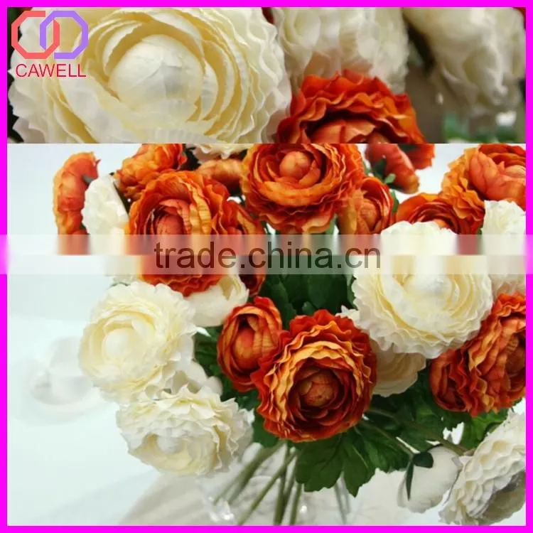 artificial flowers making for home decoration