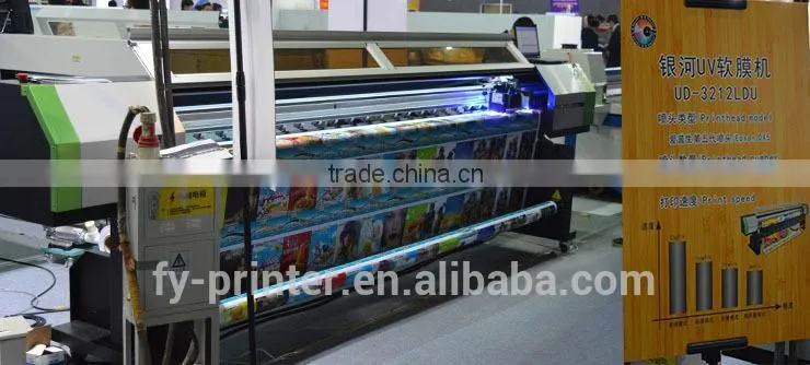 Large format printer Roll To Roll UV printer from Galaxy