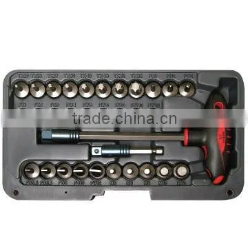 32 piece 3/8-inchg Dr.socket Bit Set