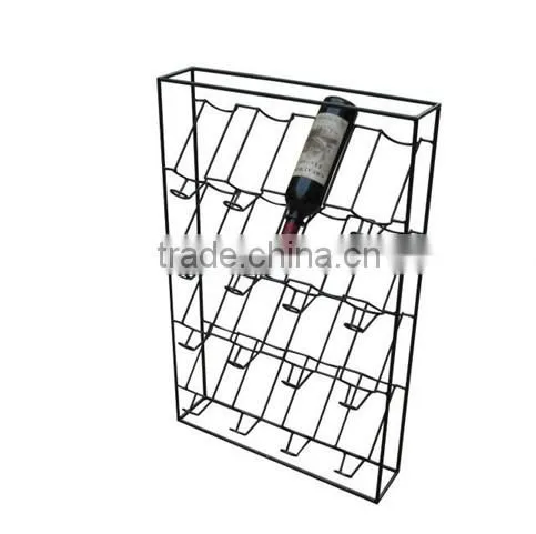 2014 metal wine bottle holder wall HSX-1535