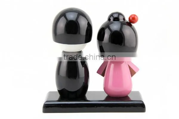 wooden handmade craft doll