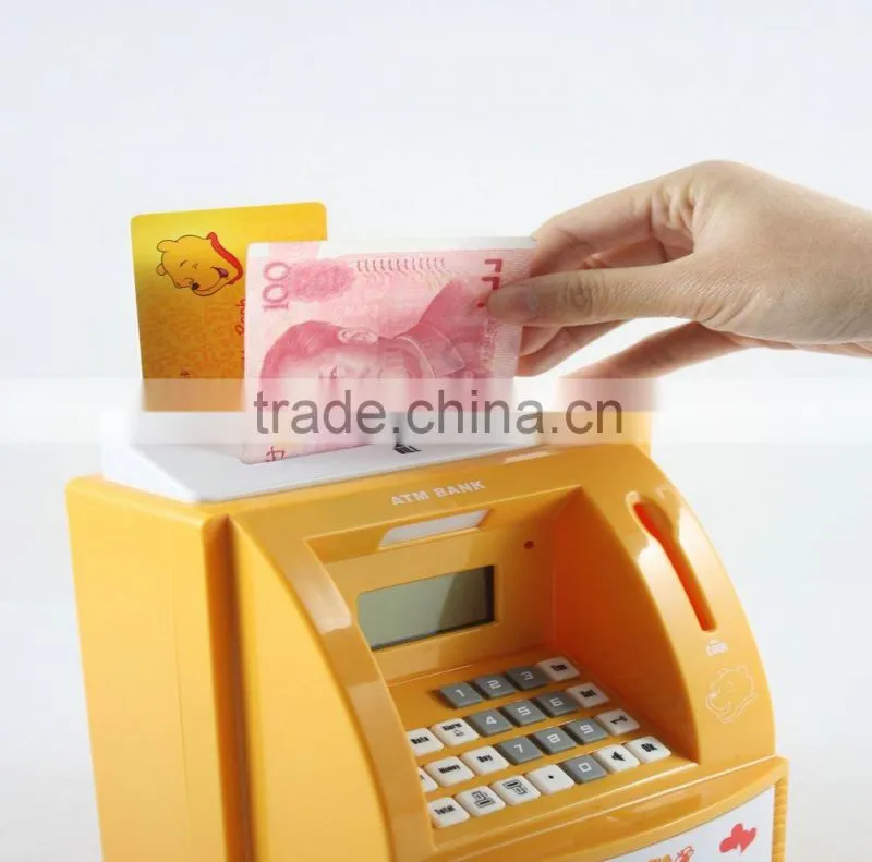 kids ATM bank toy factory price hot in 2014