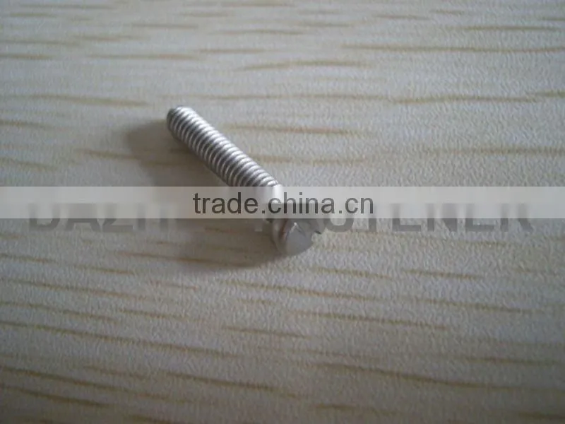 DIN 84 Stainless slotted cheese head machine screw