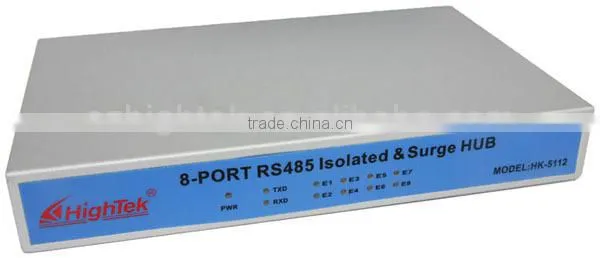 8 port opto-isolated rs485 hub splitter distributer