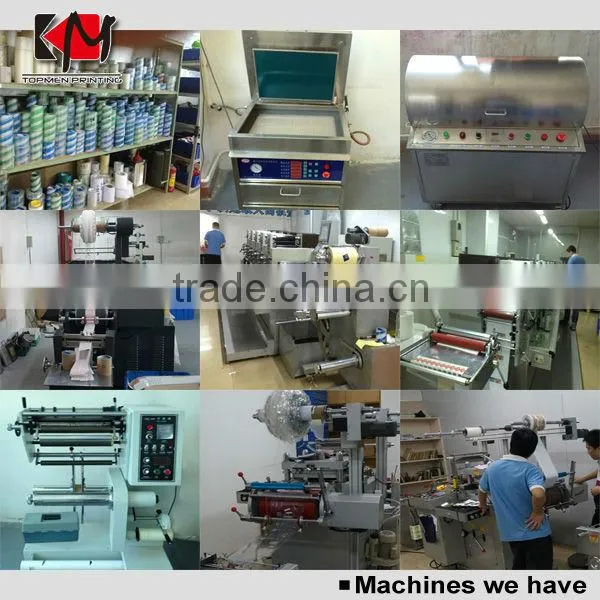 Hologram self adhesive label barcode sticker