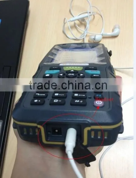 Wireless Barcode Data Collector with passive tag rfid reader for stock check