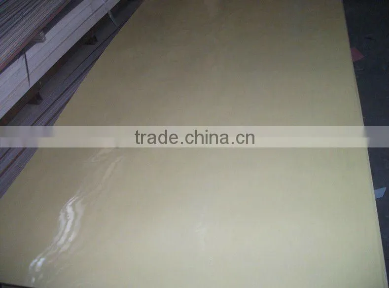 2.5mm white waterproof glossy polyester plywood