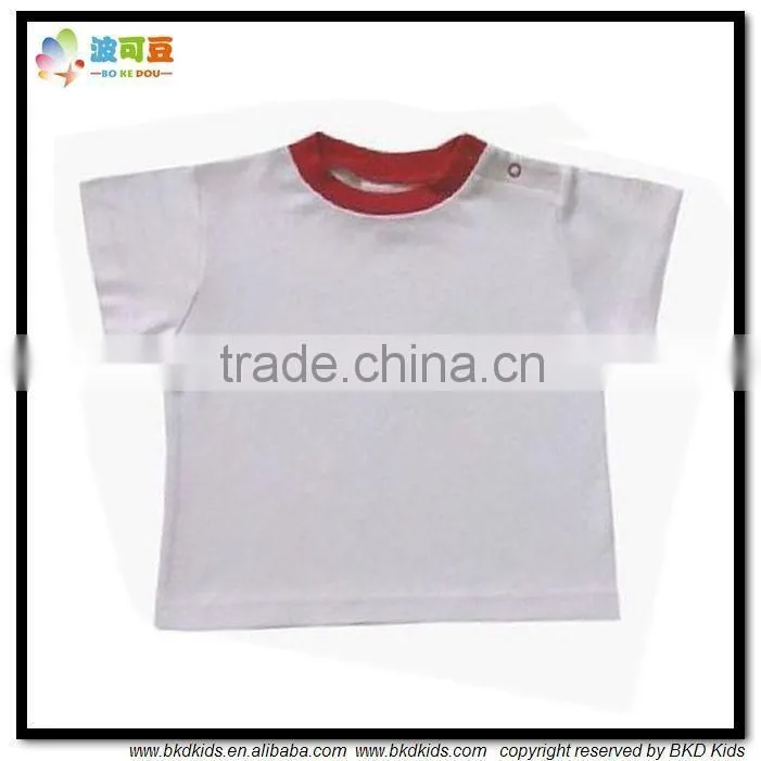 BKD summer cotton baby o-neck t-shirts