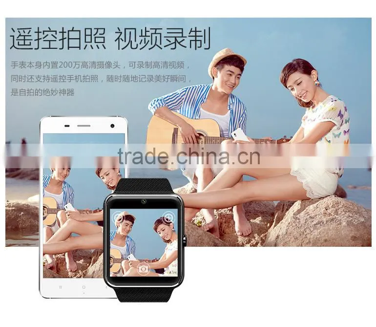 GT08 One Bluetooth Phone Smart Wrist Watch Phone with NFC and GSM Standalone Function