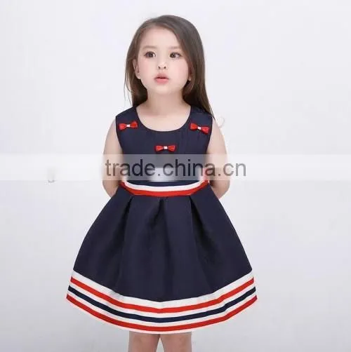 2016 Europe kids beautiful model dresses OEM selling Princess girl kids fashion dresses pictures