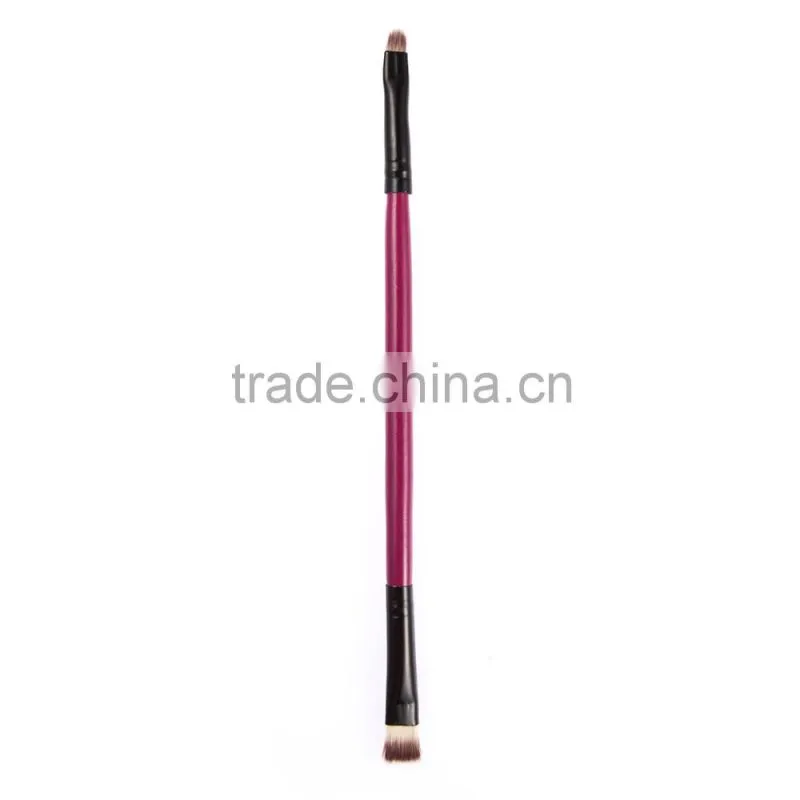 1 PCS Multifunctional Make up Brush 2 Ended Eyeshadow Lipbrush Rose Red Makeup Brush