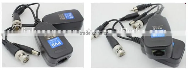 1CH Passive Power Video PVD Video balun for CCTV Camera