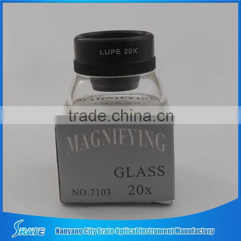 MG7103 20X21MM Aluminum Alloy Cylinder Loupe
