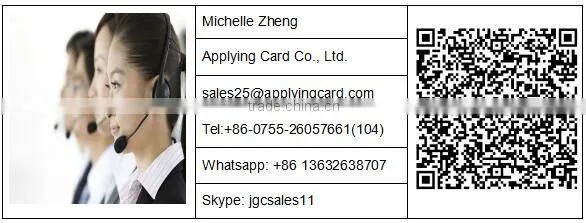 Low cost Custom printing NFC business card MF rfid card