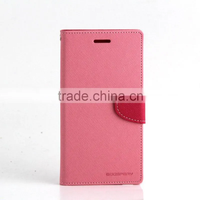Mercury goospery leather flip case for Note4, Newest Shockproof Credit Card Slots Case for samsung
