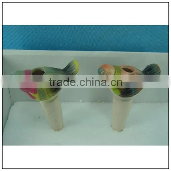Ceramic watering Irrigation garden decoration, butteryfly watering spike