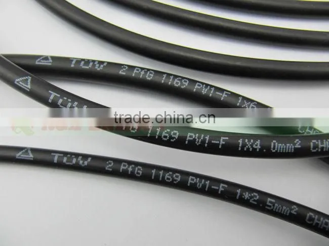 solar pv connector cable 4mm sq