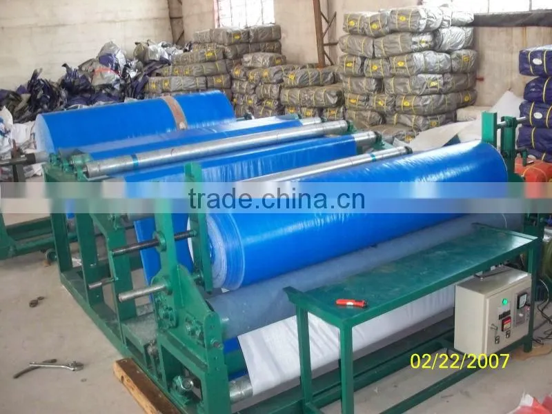 Tarpaulin Rewinder Machine
