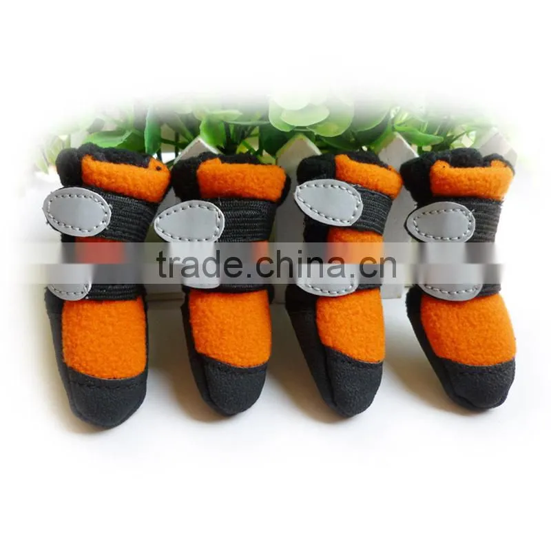 JML 2014 new pet products warm dog shoes for slippery floors