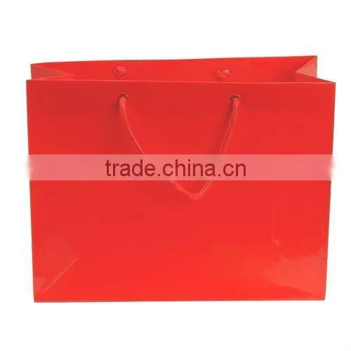 eco-friendly recycable kraft paper shopping bag manufacturer