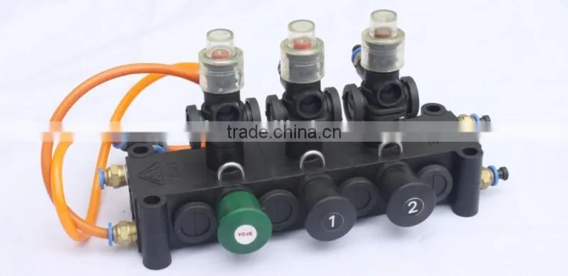 Fuel Tanker Aluminum Pneumatic control block