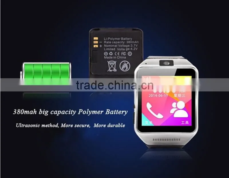 GV08 Smartwatch Quad Band 1.54 Inch Bluetooth BT Dialer Camera gt08 Smart Watch Phone