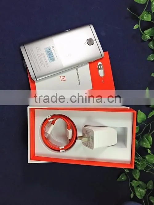 Original Oneplus 3 Three 16.0MP Fingerprint 5.5" one plus three Smart Phone Snapdragon 820 Quad Core 6GB+64GB Dash Charge NFC