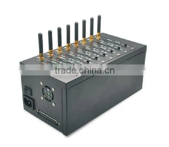 usb/rs232 8 channels gprs gsm wireless modem pool 850/900/1800/1900Mhz