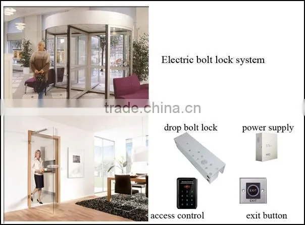 Time delay function glass push lock for office