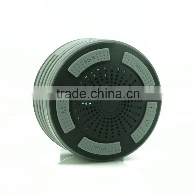 My speaker F013 white sky blue 5W powerful waterproof IP67 bluetooth speaker