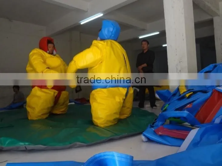 2016 foam padded sumo suits/sumo wrestling suits for sale
