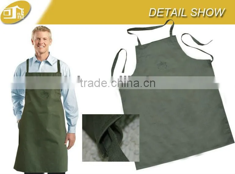 high quality Cotton No Pockets Embroidery Barbecue bbq Aprons