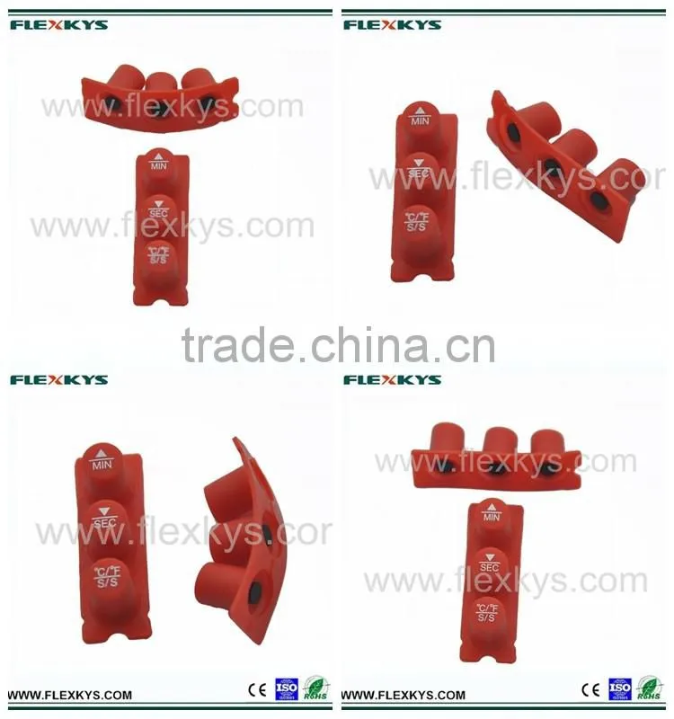 High quality special used luminous silicone rubber keypads