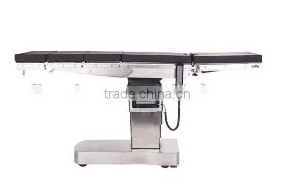 Table top is divided into five sections OT table