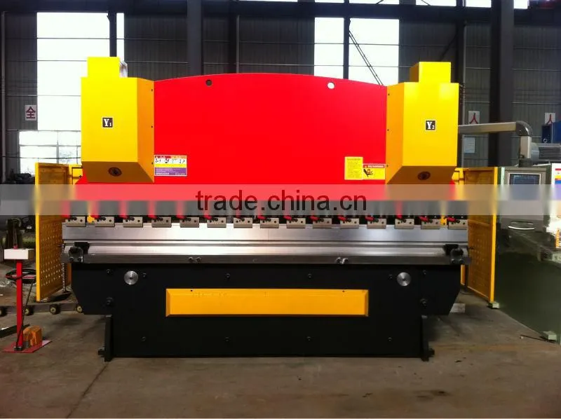 Hydraulic WC67 steel plate press brake CNC metal bender machine