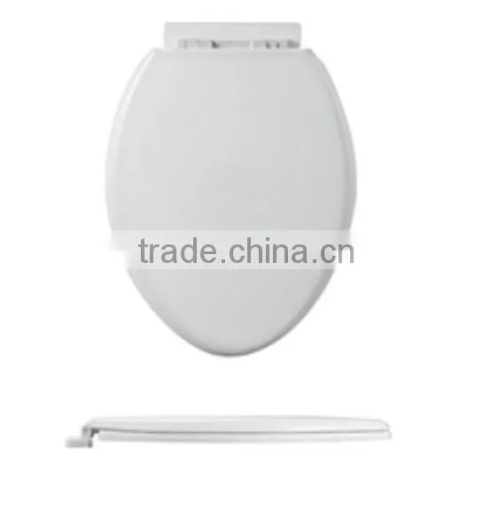 Bathroom part FG620PP--Lift-Off Light Plastic Elongated Slow-Close hydraulic toilet seat