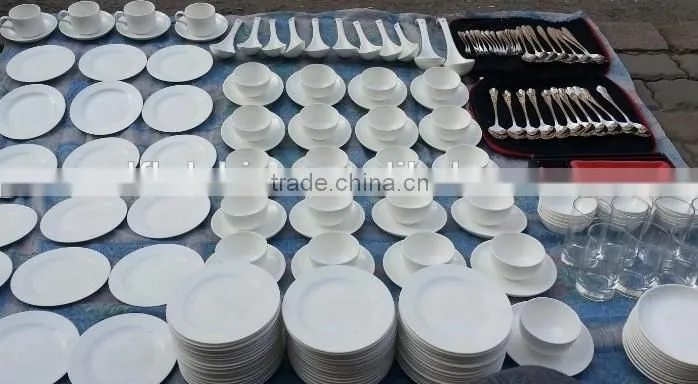 60 PCS square/round bone china Dinner Set, square plates, bone china dinnerware sets