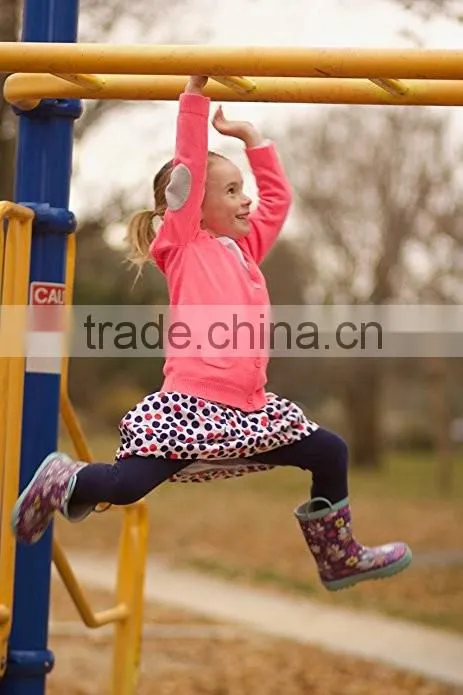 New Fashion Children's Waterproof Rubber Rain Boots in Fun Patterns for girl