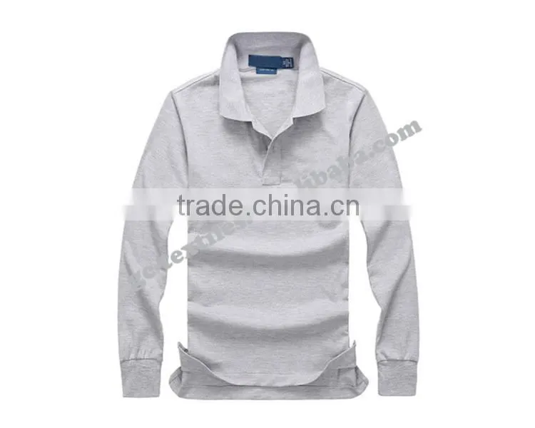Low Price Comfortable Long Sleeve Polo Shirt High Quality pk Polo T-shirt